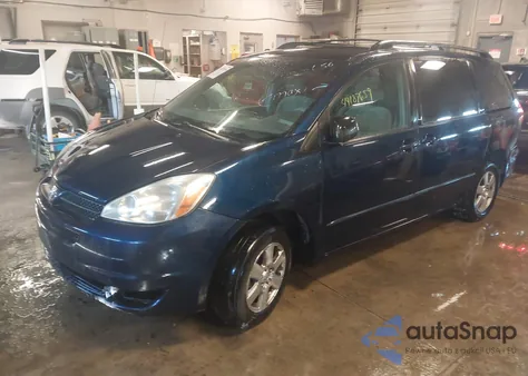 2005 Toyota Sienna Le из США, поврежденный, VIN 5TDZA23C25S320656